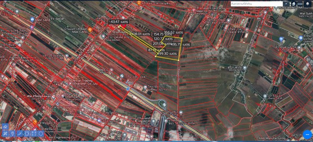 ขายที่ดินเปล่าบางปะกงฉะเชิงเทรา ติดถนนทางหลวง 200 นิคมอุตสาหกรรมเวลโกล์