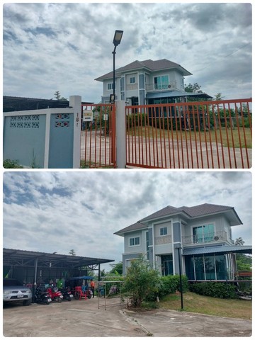  ขายบ้าน 2 ชั้น พร้อมที่ดิน  บ้านกอเปา ต.ป่าสัก อ.เมือง จ.ลำพูน ขนาด 1 ไร่  